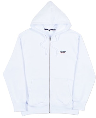 Palace 基本款连帽拉链衫 (SS18) 白色 Buy Palace 基本款连帽拉链衫 (SS18) 白色