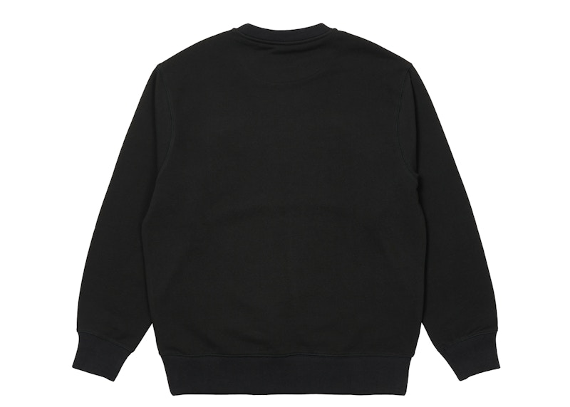 PALACE BASICS LOGO CREW BLACK 圖 2