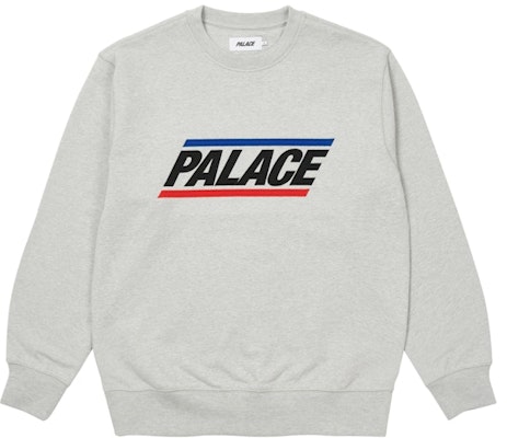 PALACE基础款标志灰色套头衫 P20CS094 Buy PALACE基础款标志灰色套头衫 P20CS094