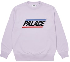 PALACE BASICS LOGO CREW LILAC PALACE BASICS LOGO CREW LILAC
