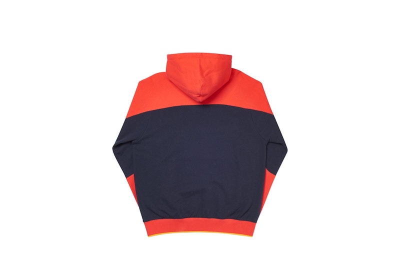 Palace Beef Tec Hoody Navy/Red 圖 2