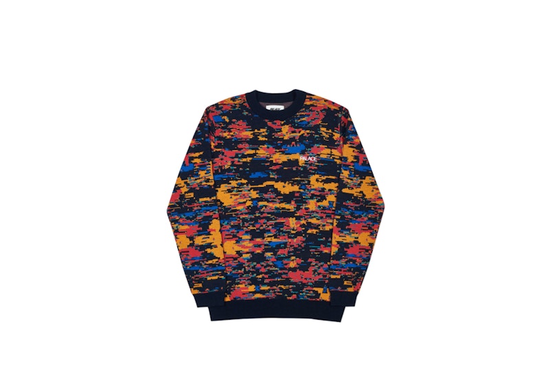 Palace Belizer Knit Red/Blue