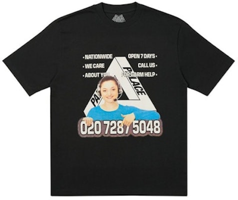 Palace Bell Man T-Shirt Black Buy Palace Bell Man T-Shirt Black