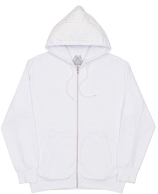 Palace Big Tri-Ferg Zip Hood White Buy Palace Big Tri-Ferg Zip Hood White