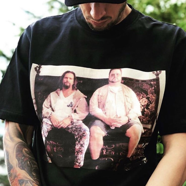 PALACE Black Dude Unisex Crew Neck T-Shirt P19TS016 圖 3