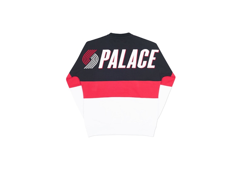 Palace Blazed Drop Shoulder Crew Black/Red 圖 2
