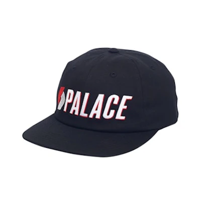 Palace Blazers 6-Panel Black/White/Red