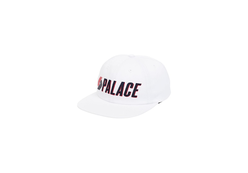 Palace Blazers 6-Panel White/Black/Red
