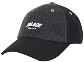 Palace Bless You Wool 6-Panel Grey/Black/Grey Palace Bless You Wool 6-Panel Grey/Black/Grey