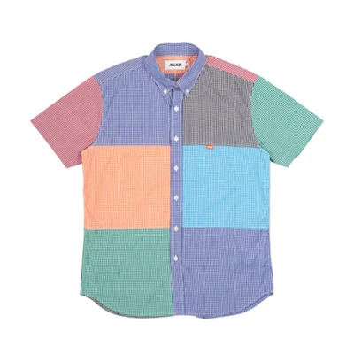 Palace Block-Ham Short Sleeve Shirt Multi