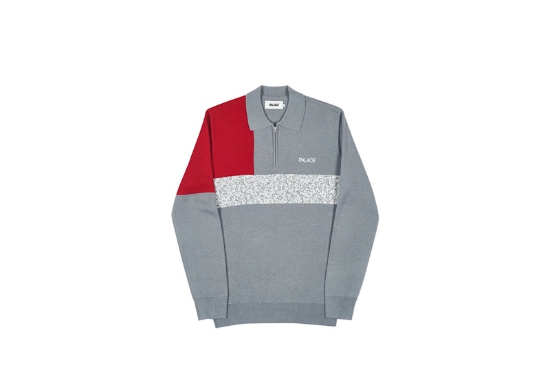 Palace Blocker Knit Red