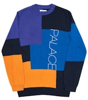 Palace Blukko Knit Black/Purple/Blue/Orange