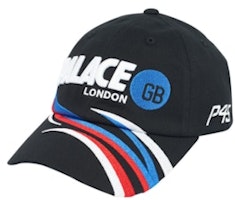 Palace Boi Racer 6-Panel Black Palace Boi Racer 6-Panel Black