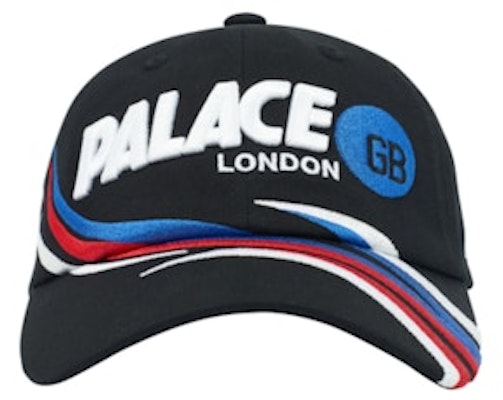 Palace Boi Racer 6-Panel Black Order Palace Boi Racer 6-Panel Black