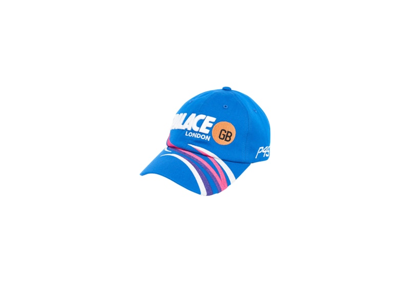 Buy Palace Topi Boi Racer 6-Panel Biru