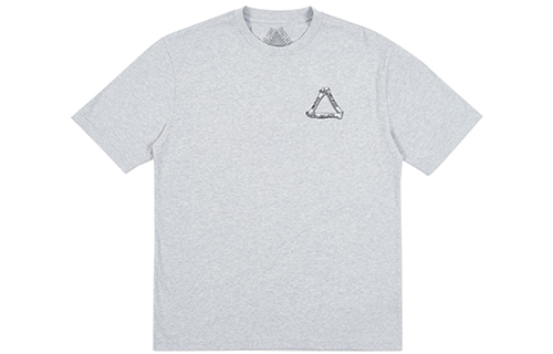 PALACE Bones Grey Marl Logo Unisex T-Shirt PAL-SS18-060 圖 2