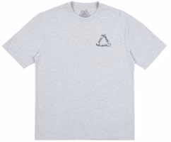Palace Bones T-Shirt Grey Marl Palace Bones T-Shirt Grey Marl