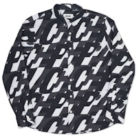 Palace Boojie Shirt Repeater White/Navy/Black Palace Boojie Shirt Repeater White/Navy/Black