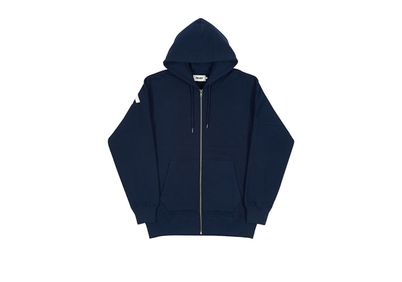 Buy Palace Border Hood Navy | Baju Hoodie Navy Palace Border