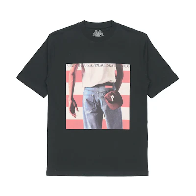 PALACE Born to Bun Graphic T-shirt Black Unisex P20TS068
