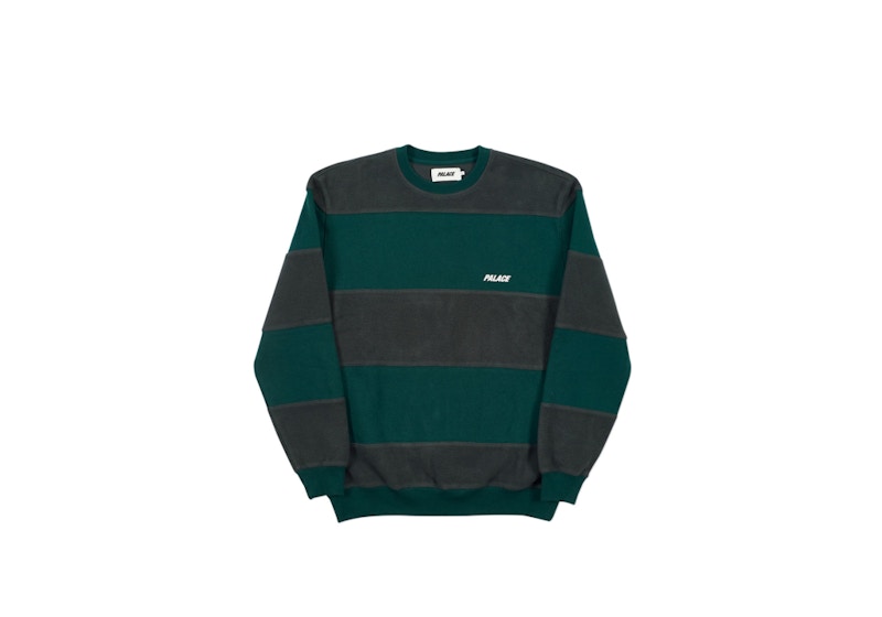 Palace Brusher Crew Green