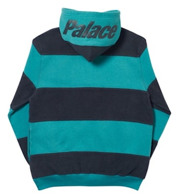 Palace Brusher Hood Black/Teal Order Palace Brusher Hood Black/Teal