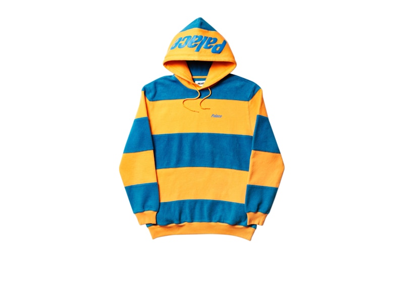 Palace Brusher Hood Blue/Orange