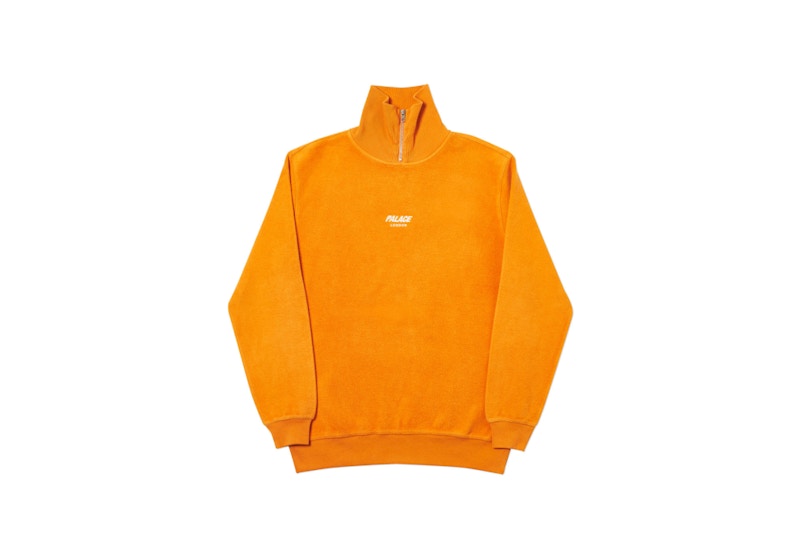 Palace Brusher Zip Neck Yellow