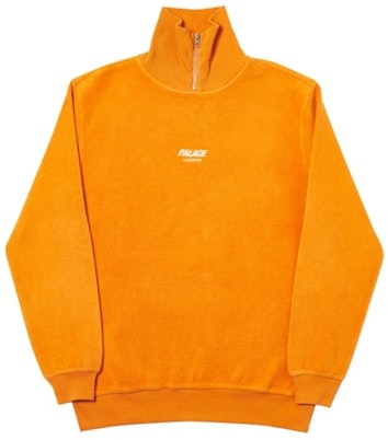 palace-brusher-zip-neck-yellow