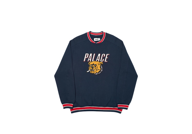 Palace Bunning Bulldog Crew Navy