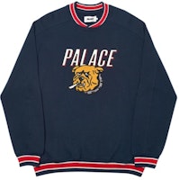 Palace Bunning Bulldog Crew Navy Palace Bunning Bulldog Crew Navy