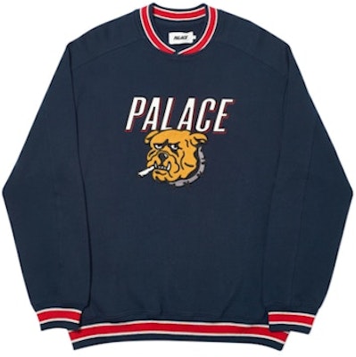 パレス バニングブルドッグ クルー ネイビー
Buy パレス バニングブルドッグ クルー ネイビー