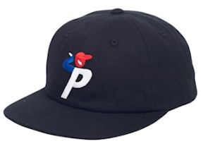 Palace Bunning Man 6-Panel Black/White/Blue/Red Palace Bunning Man 6-Panel Black/White/Blue/Red