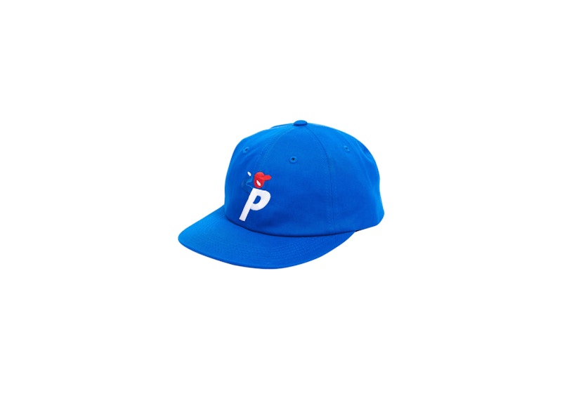 Buy Topi 6 Panel Palace Bunning Man Biru/Putih/Merah