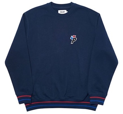 Palace Bunning Man Crew Navy Buy Palace Bunning Man Crew Navy
