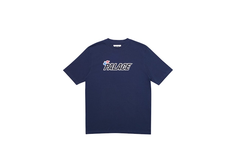 Buy 宮廷奔跑男子T恤 深藍