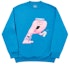 Buy Palace Burb Crew Blue