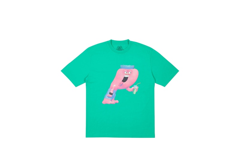 Palace Burb T-shirt Pool Green