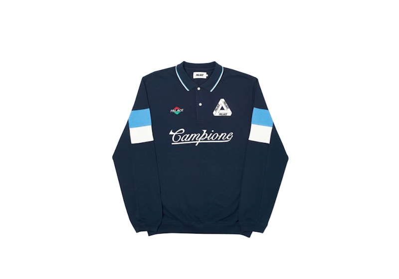 Palace Campione Crew Navy