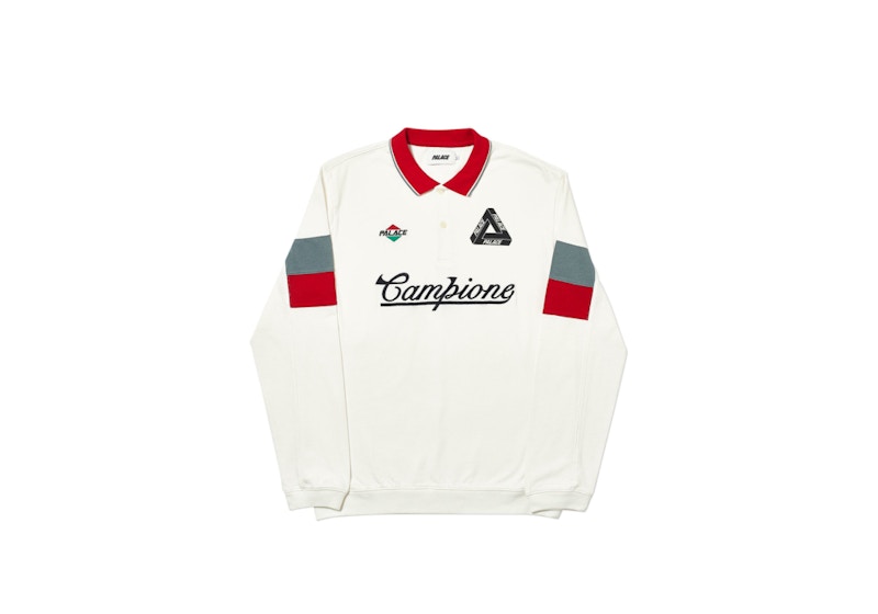 Palace Campione Crew White