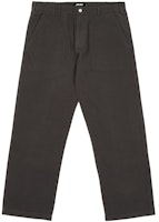 PALACE CANVAS PLAIN PANT WASHED BLACK PALACE CANVAS PLAIN PANT WASHED BLACK