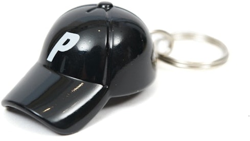 palace-cap-keyring-black