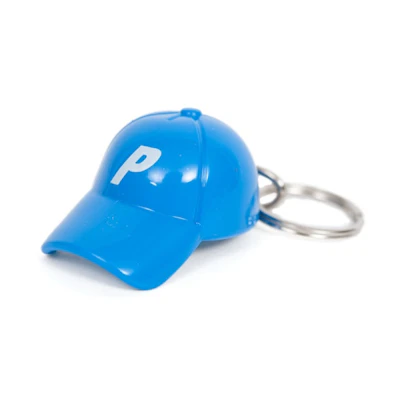 Palace Cap Keyring Blue