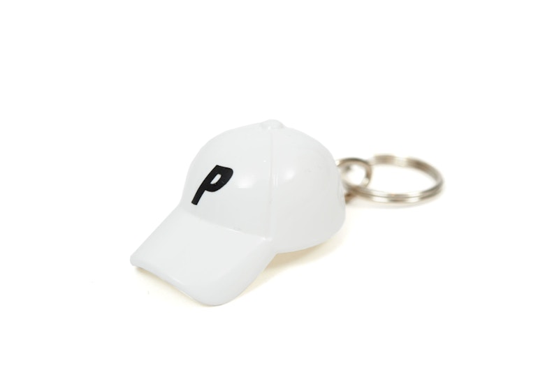 Palace Cap Keyring White