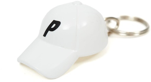 palace-cap-keyring-white
