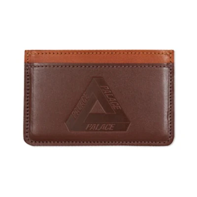 Palace Card Holder Brown