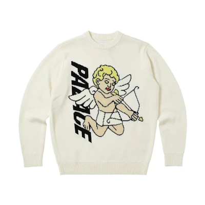 PALACE Cartoon Letter Graphic Knit Sweater Unisex P24KW012
