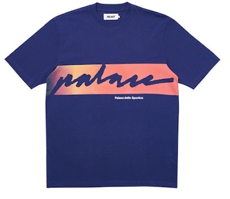 Palace Catch Das Fade T-Shirt Navy Buy Palace Catch Das Fade T-Shirt Navy