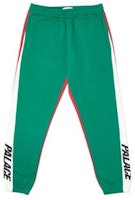 Palace Catch Up Joggers Green/White Palace Catch Up Joggers Green/White