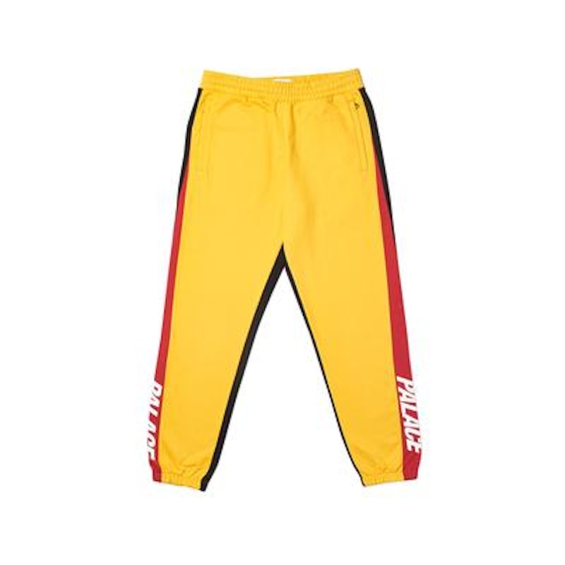 Palace Catch Up Joggers Yellow/Red